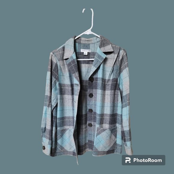 Ladies Pendleton Wool Coat - Picture 3 of 3